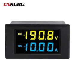 D85-3050AG DC Voltage Ammeter Digital Display DC Dual Meter Head Positive and Negative Detection Module HD LCD