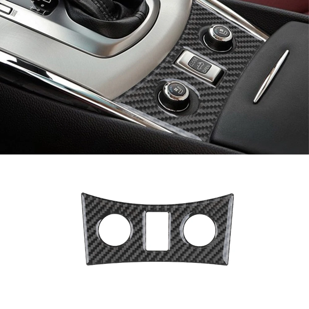 Center Console Panel Decoration Cover Sticker Decal Car Accessories for G35 2007 2008 G37 2008-2013 G25 2011 2012 Q60 2014 2015