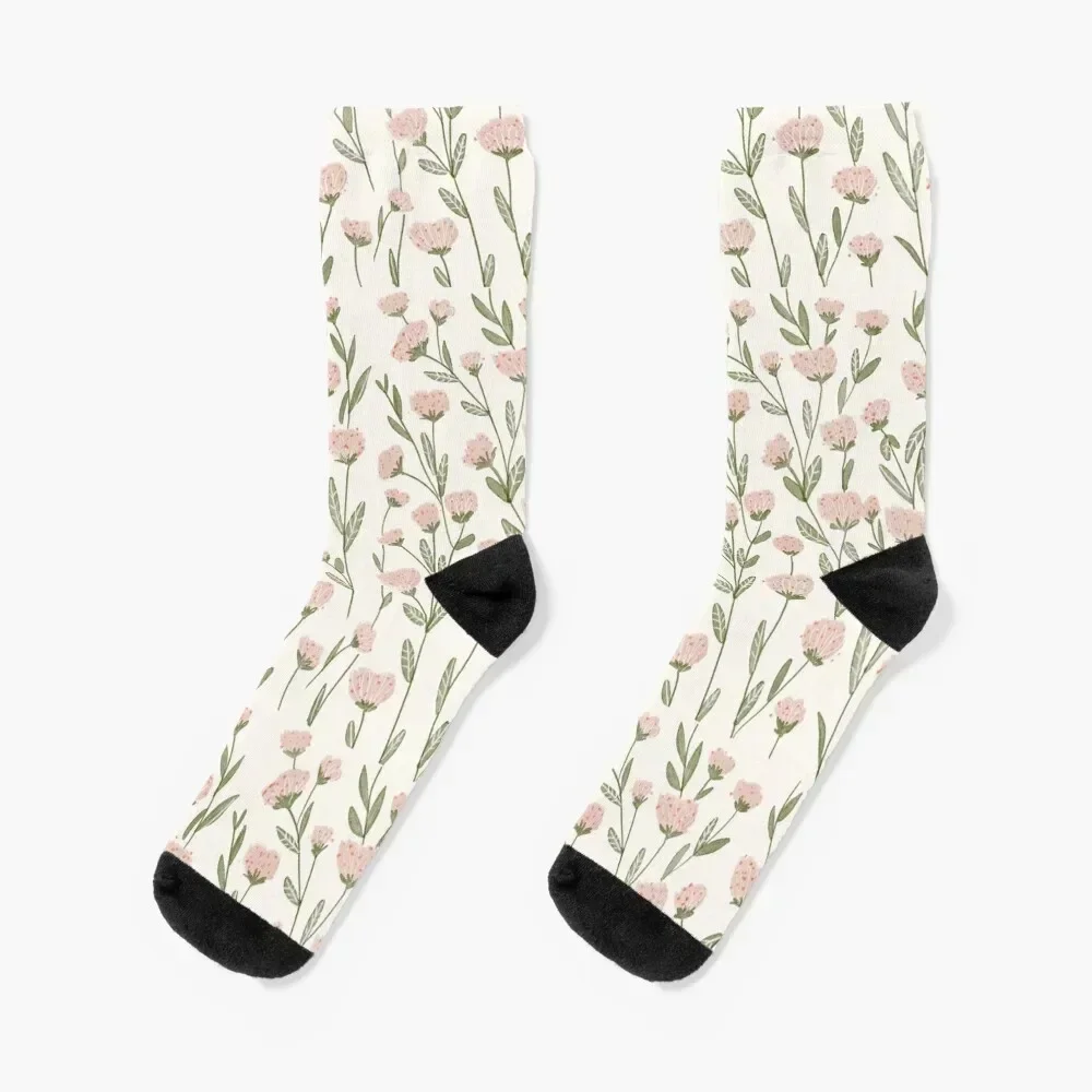 Spring Rose Garden Socks set Hiking boots custom Stockings compression Socks Female Men's