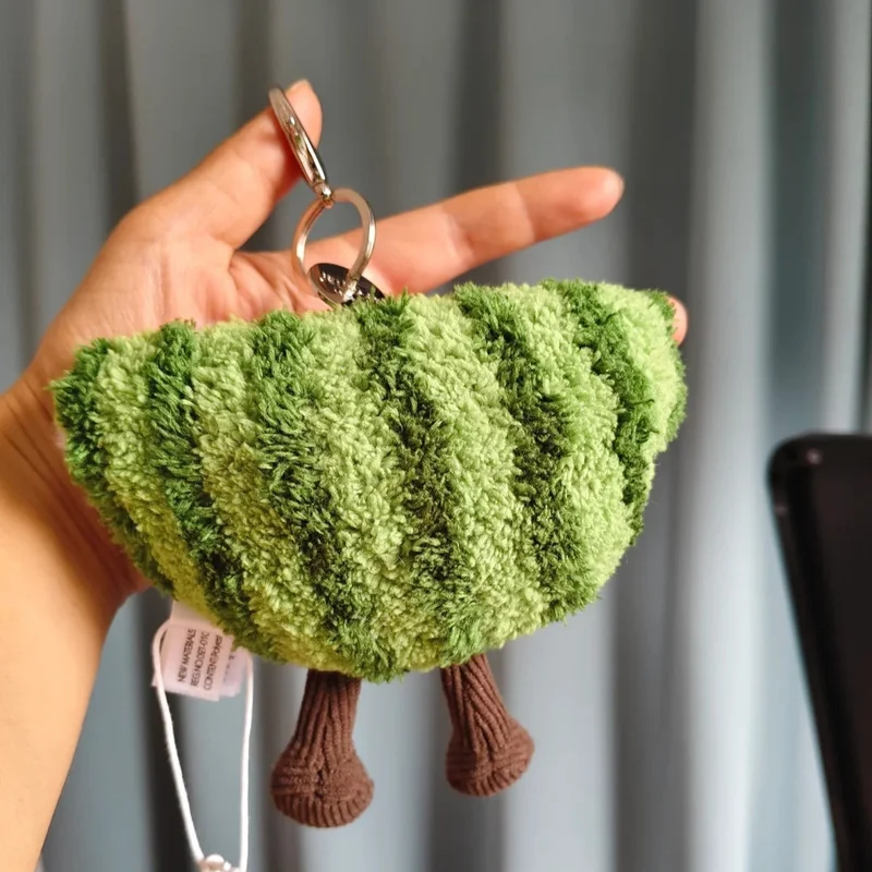 【IN VOORRAAD】JELLYCAT UK Fun Leuke Watermeloen Tas Hanger Met Tas Jellycat Watermeloen Pluche Sleutelhanger Verjaardag Kerstcadeau