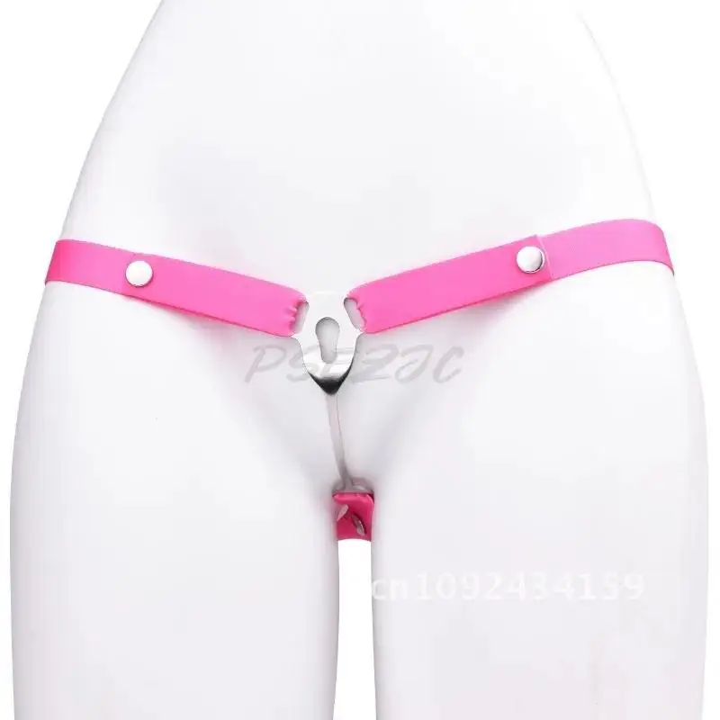 חגורת נעילה מתכתית בסגנון כלוב מתאימה לגברים במידה של עד 85 אינץ'