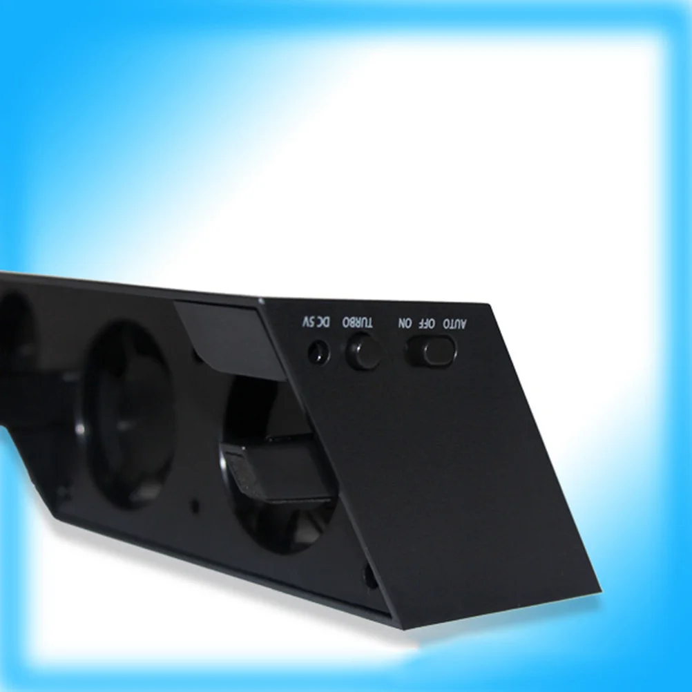 

Cooling Fan Console Temperature Control Black Cooler Stop Working Below 38C External Cooling Fan for 4 Accelerate