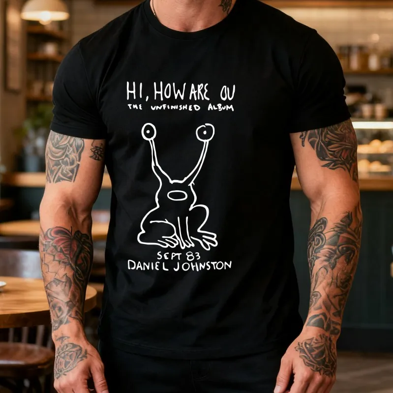 Retrospective T-shirt, Daniel Print Top, Johnston 1961 - 2019. We Will Miss You. Letter Pattern T-shirt for Menwomen Street Top
