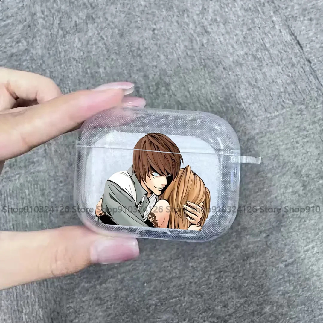 ライト・ヤガミ アニメ デスノート 透明イヤホンケース AirPods Pro 3
