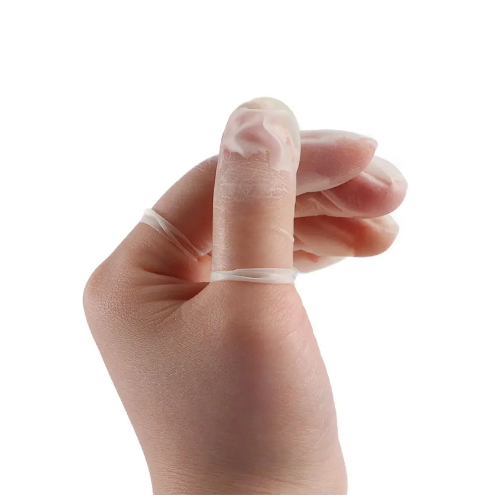 

Electronics Ultra-thin Antistatic Fingertip Protection Disposable Protective Finger Cots Work Finger Cots