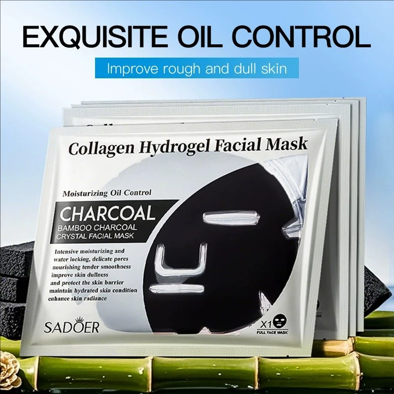 

1pcs Crystal Collagen Face Masks Beauty Skin Care Bamboo Charcoal Mask Anti-aging Hydrating Moisturizing Facial Mask Face Care