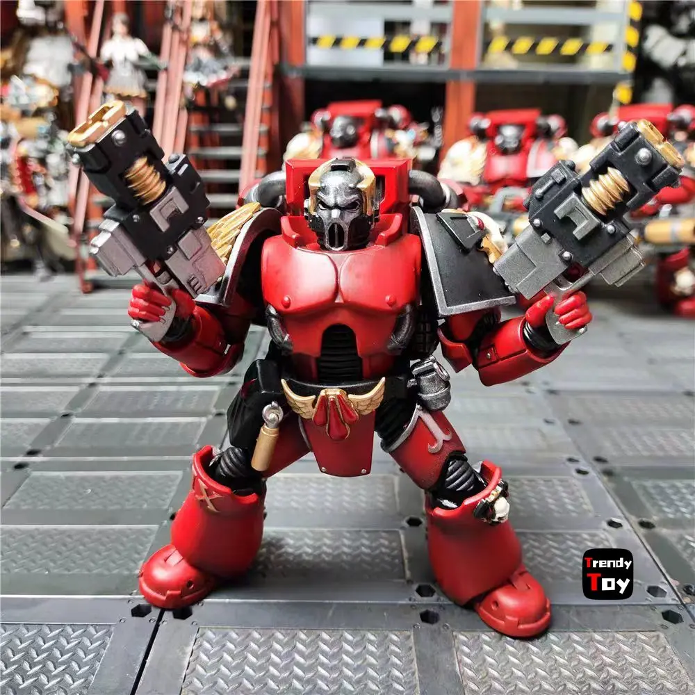 【JOYTOY】워해머 40K 블러드 엔젤스 엔젤스 티어스 스쿼드 1/18 액션 피규어 장난감 컬렉션