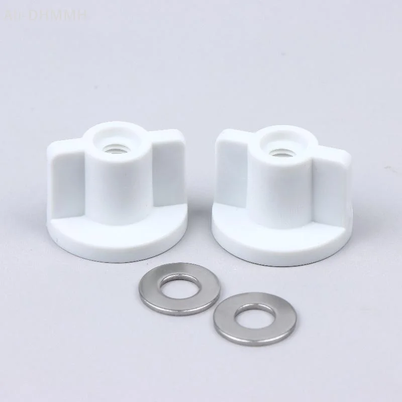 ZLinKJ Fixed Replacement Rear Nut White 2.5cm 6MM Fixed Replacement For 6mm Screws Toilet Lid Bottom High Quality