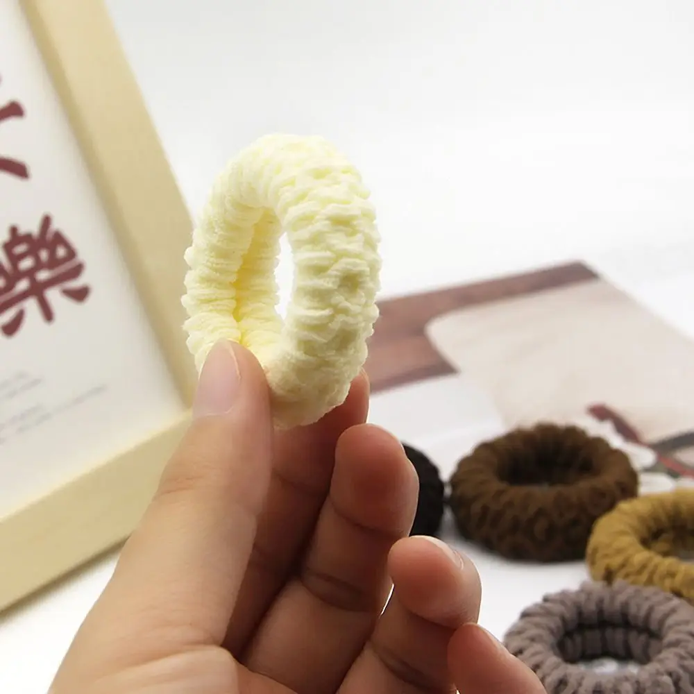 Прочная утолщенная повязка для волос с хвостиком, эластичный аксессуар для волос, держатель для хвоста, резинка для волос для детей