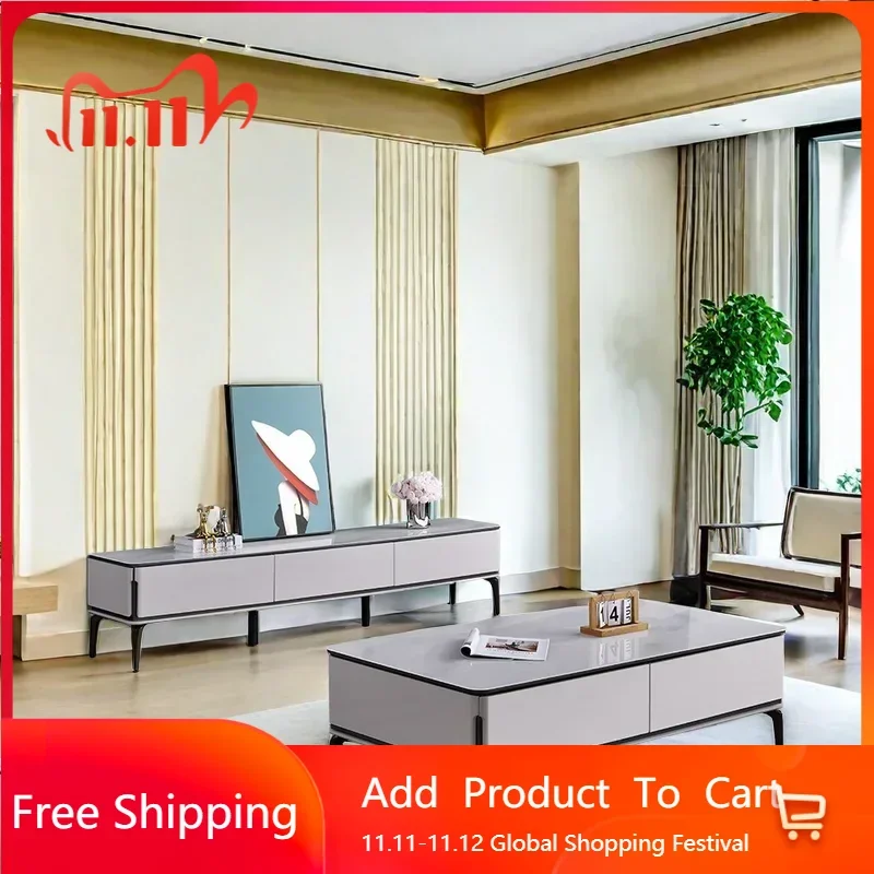 

Unique Furniture Mobile Tv Living Room Industrial Floating Fire Place Stand Mid Century Living Room Muebles Unique Furniture