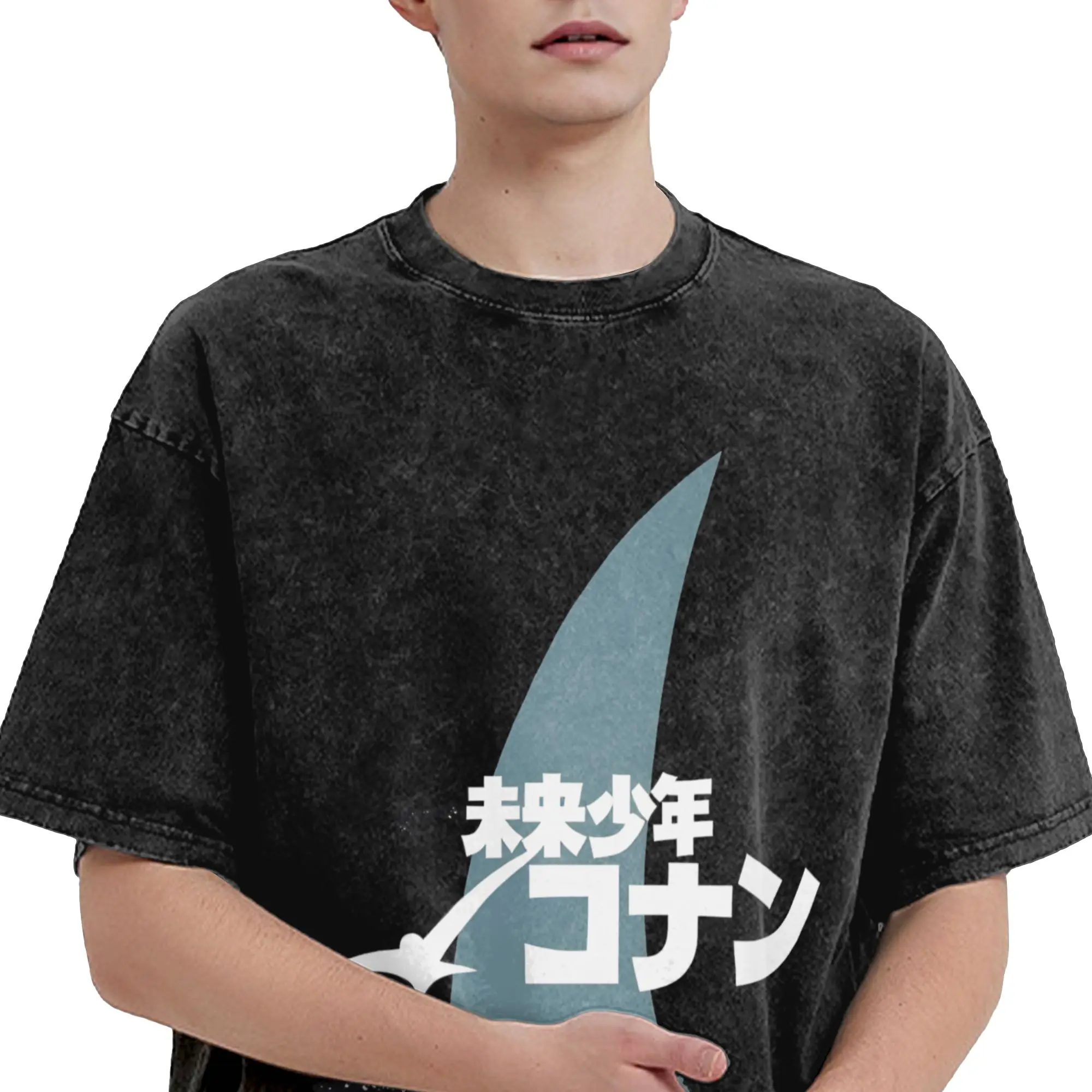Men's Conan The Future Boy T Shirts  Tops Summer Awesome Short Sleeve T Shirt O-Neck Hip Hop Casual Tshirt Cheap