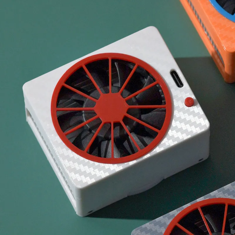 Silent Magnetic Phone Cooler Semiconductor Cooling Fan for Game Live Tablet Action Camera Heat Sink