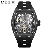 Megir Tonneau Skeleton Watch photo 1