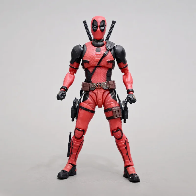 마블 Shf 데드풀과 울버린 액션 피규어 모델 V-Men 장난감 조인트 모바일 인형 수집품 성인 선물 어린이 장난감