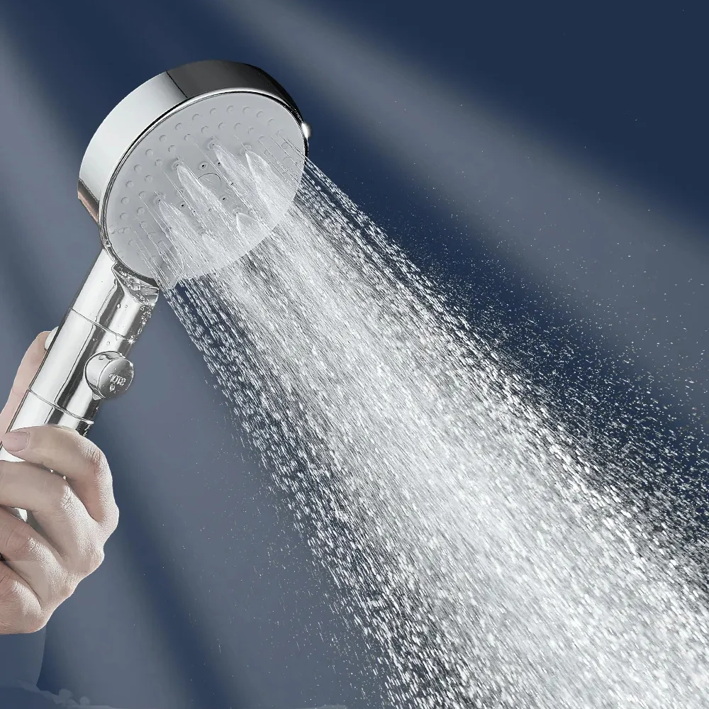 EHEH 5-Mode Shower Head  Water-Saving  High Preassure Waterfall Showerhead ABS Plastic Handshowers Bathroom  Accessories