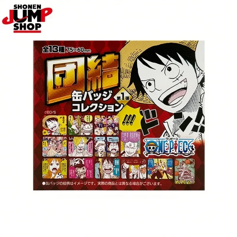 

Jump Shop ONE PIECE Unity Badge Blind Box Nami Cute Cartoon Monkey D. Luffy Figures Icons Pins Backpack Collection DIY Gifts