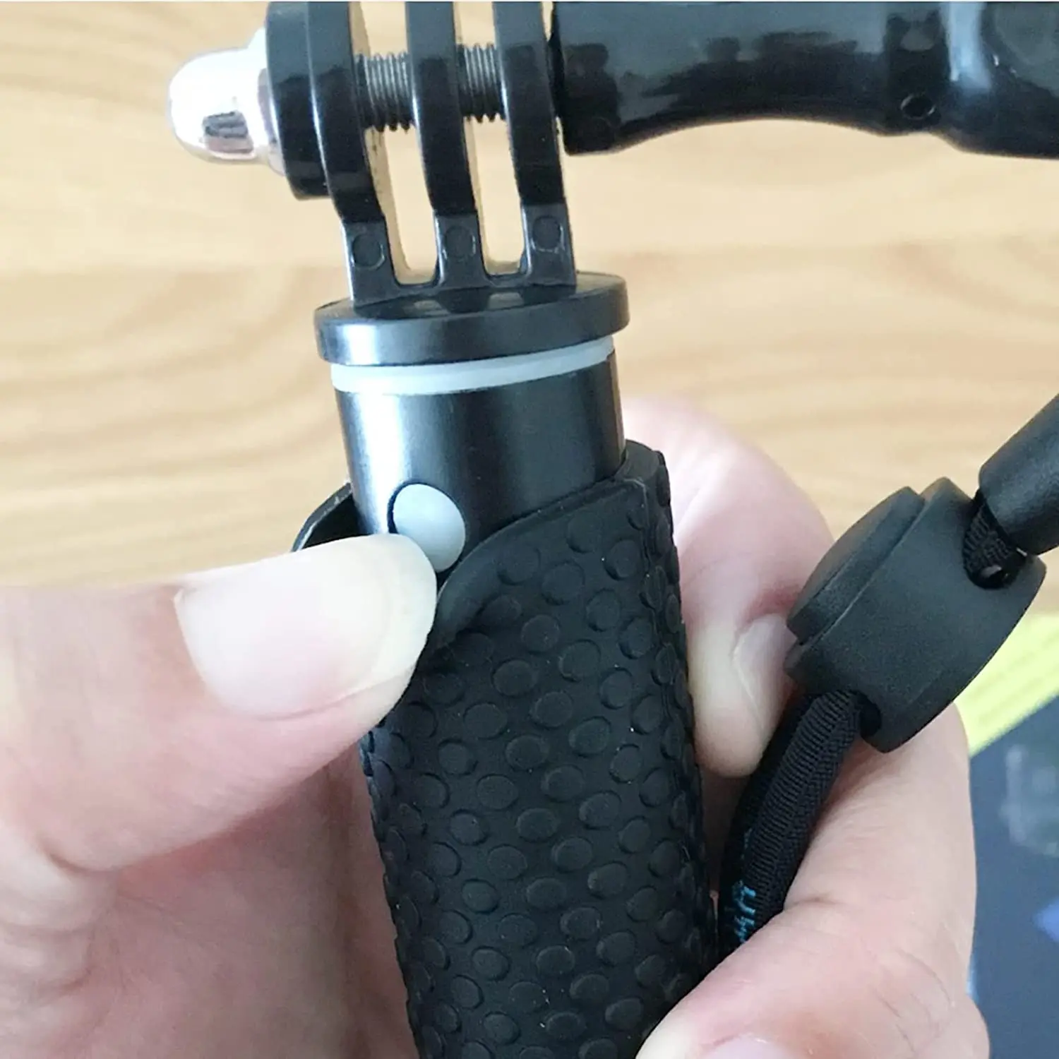 Wasserdicht 19 "Aluminium Selfie Stick Für Gopro 9 8 7 6 5 Sj4000 Sj7 Yi 4K DJI OSMO h8 H9R EKEN Action Kamera Gehen Pro Zubehör