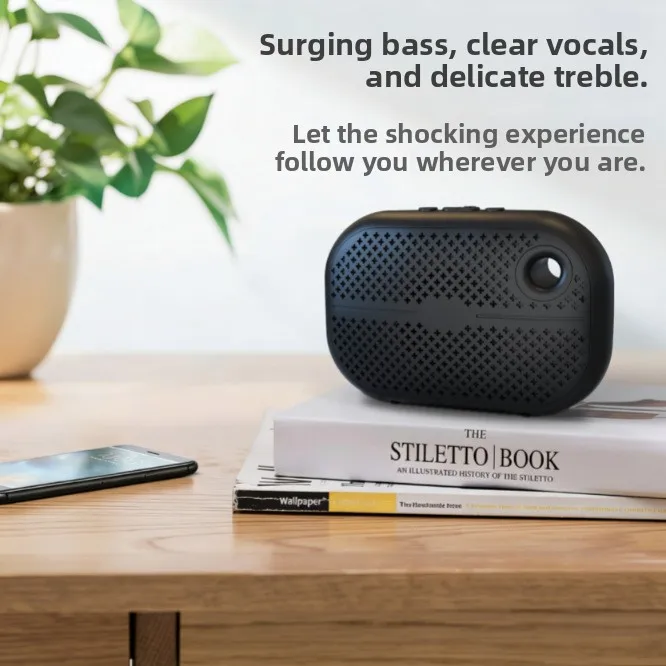 VYOPBC Wireless Bluetooth Speaker Long Battery Life HIFI Sound Outdoor Cycling Bass