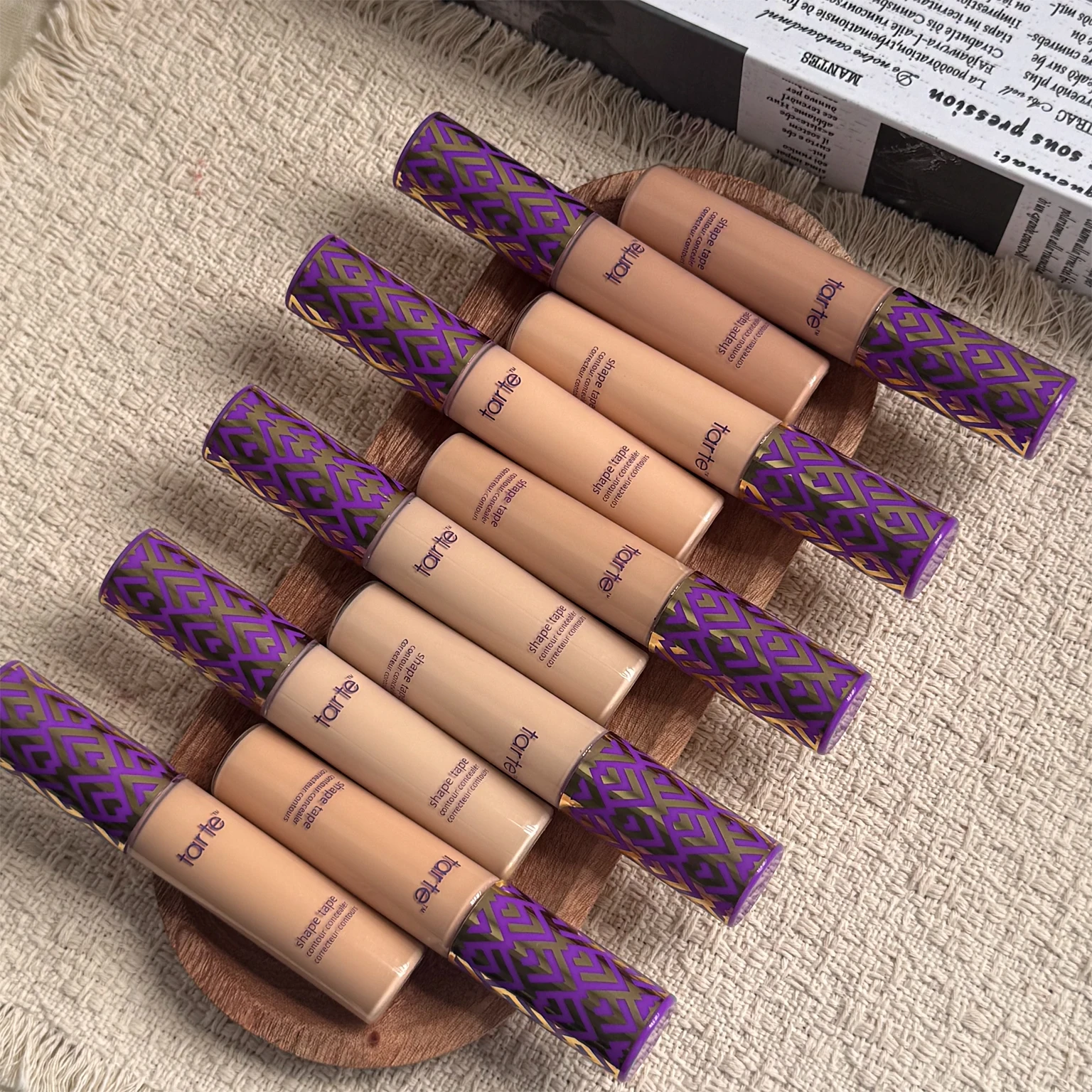 Tarte Brand CC Tinted Serum Color Correcting Tinted Serum Self Adapt Skin Tone Natural Nude Lasting Coverage Foundation Makeup