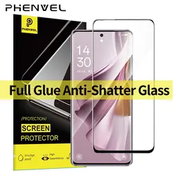 3D Protective Glass For Oppo Reno 10 Pro plus Full Glue Screen Protector For Reno10 pro+ Anti Shatter Tempered Glass Film