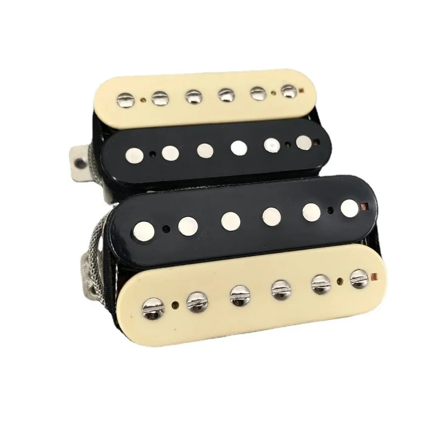 

Black Humbucker Pickups Set Double Coil Neck & Bridge Pickup for LP Style metal wire Electric Guitar Replacement