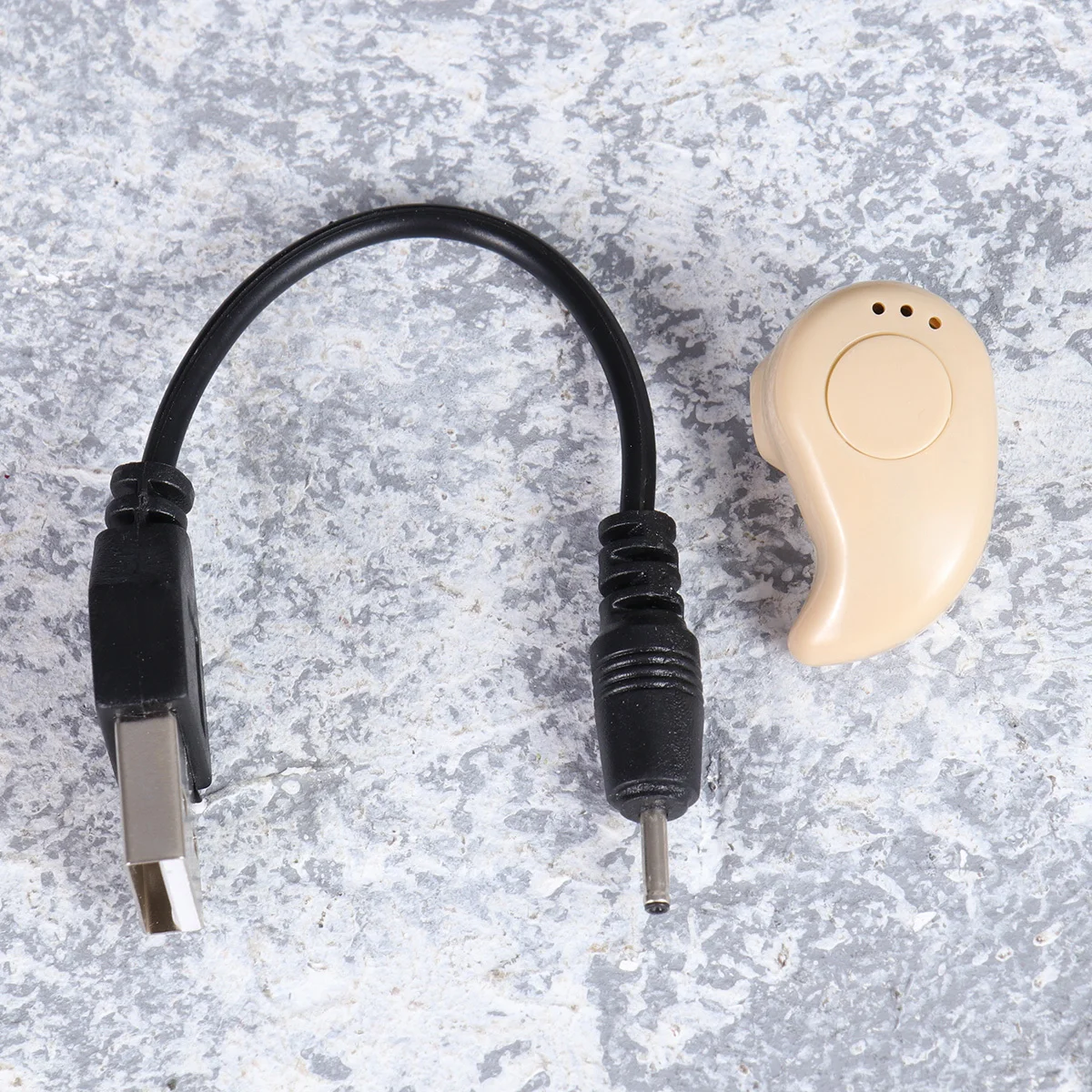 

Wireless Mini Earbuds S530 Beige Stereo Earphones Hands Free Calling Sports Workout Wireless Headset Compatible 7 7