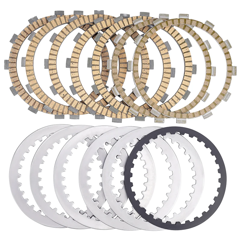 Motorcycle Clutch Friction Plates &Steel Plates Kit For CFMOTO CF400NK CF650NK CF650TR 650TR-G MT650 CF 400NK 650NK 650TR 650TRG