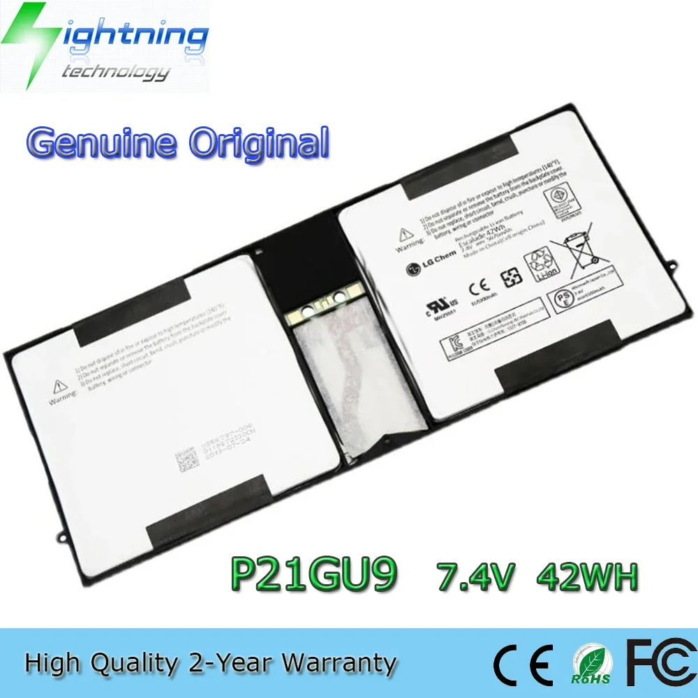 New Original P21GU9 7.4V 42Wh Laptop Battery for Microsoft Surface Pro 1 1514 Pro 2 1601 10.6 Inch