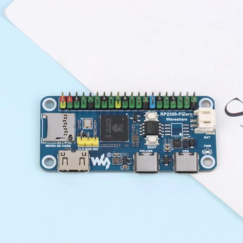 Placa microcontroladora Raspberry Pi Pico 2, flash 16M baseado em RP2350B, interface DVI PIO-USB