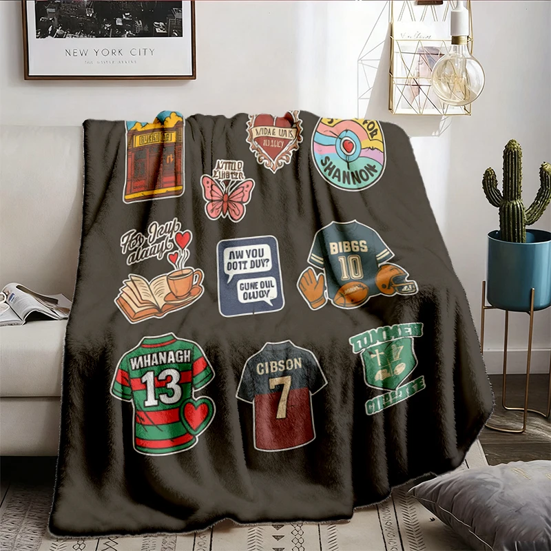of Tommen Bookish Comfy Blanket, Johnny Kavanagh Keeping 13, Binding 13 Chloe Walsh Colors Cozy Blanket Flannel Throw Fl