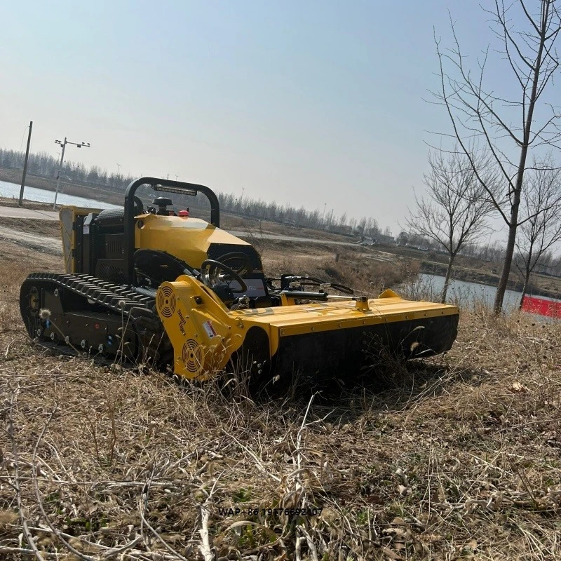 High-Efficiency 40  YANMA Japanese Brand Engine Large Remote Control Lawn Mower Forestry Machinery for Sale