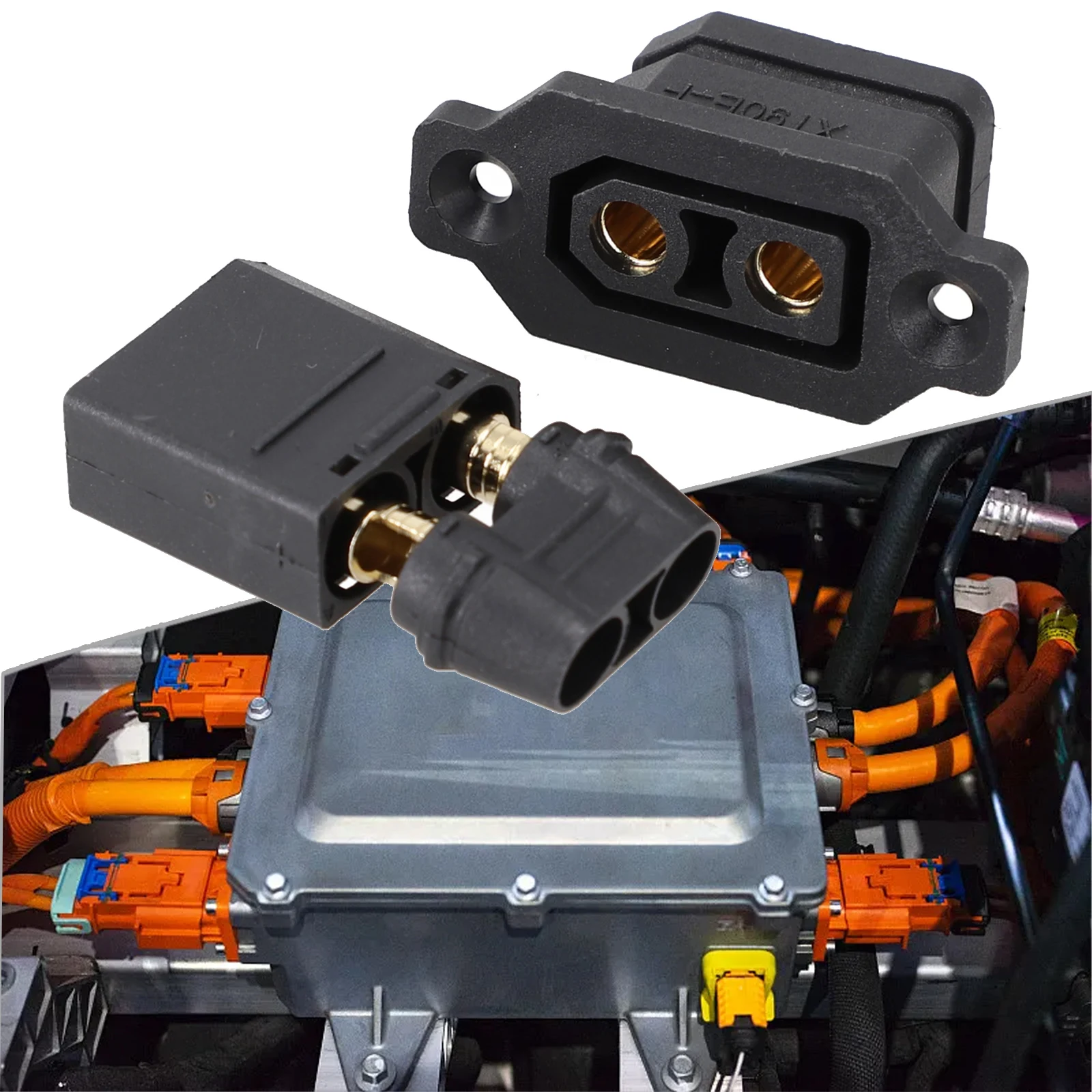 

XT90 Charging Port Male / Female Head Lithium Battery Charging Port Fixed Base Electric Vehicle Connector XT90E-F / XT90H-M