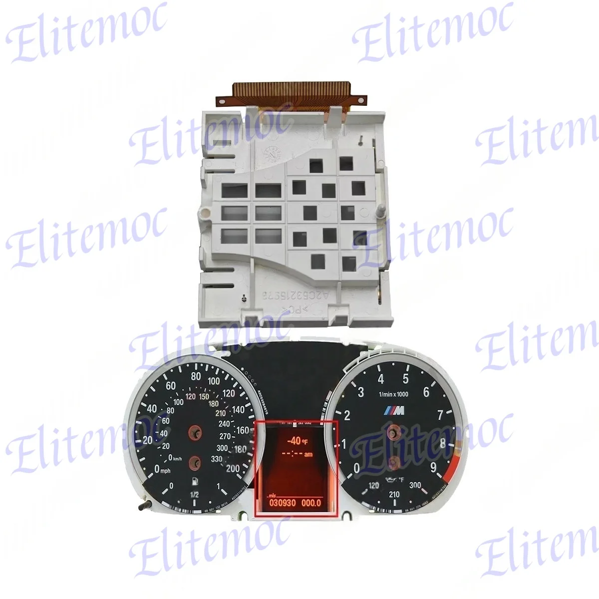 

LCD Display For BMW 5-Series E60/E61/E63/E64/E70 Instrument Cluster A2C53145795 355061AE 0834M3-CO