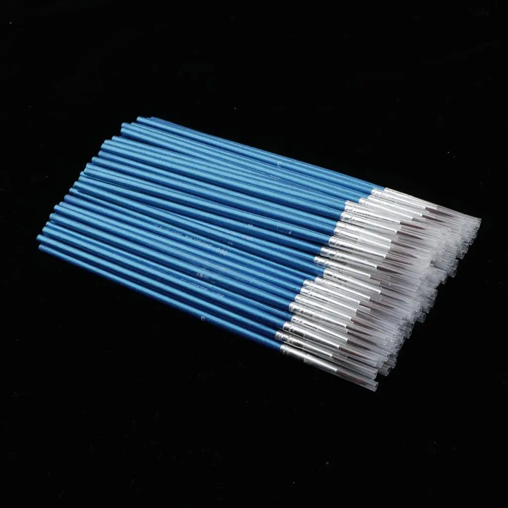 

100Pack Miniature Fine Detail Painting Brush Drawing Art Craft Brushes Kits