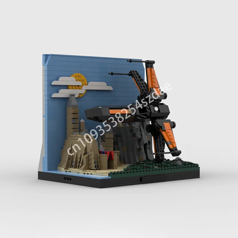 1927 stks MOC Episode VII Modulaire Display Serie Modelbouw Speelgoed Blokken Constructie DIY Kerstcadeau Onderwijs Kinderen Verjaardag