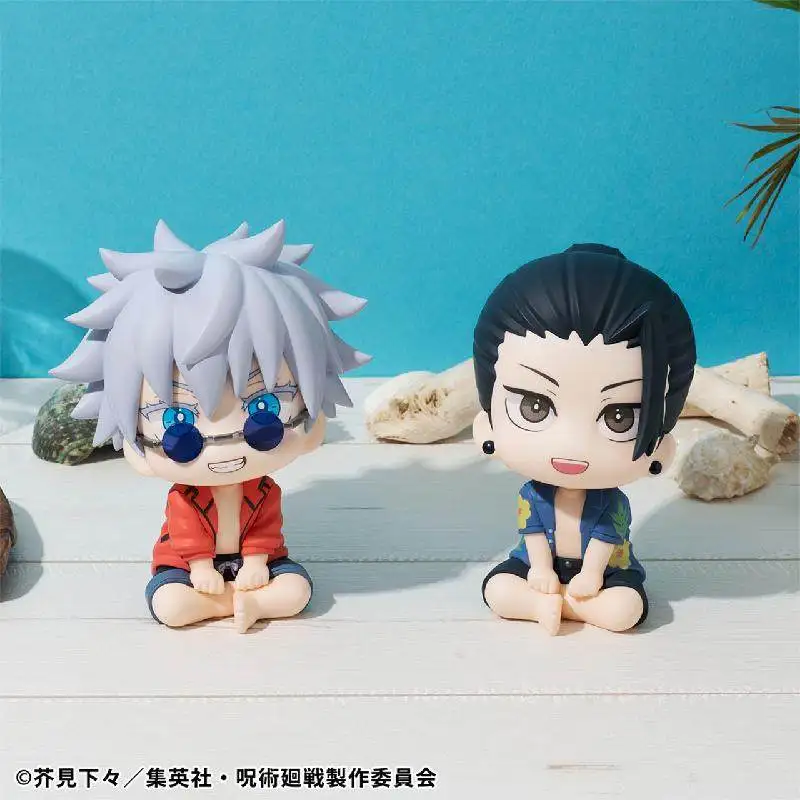 

Original MegaHouse Look Up Jujutsu Kaisen Anime Figure Gojo Satoru Geto Suguru Action Figure Toys Gift Collectible Model