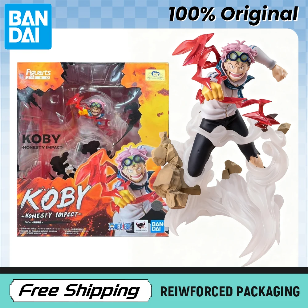 BANDAI – figurine ZERO ONE PIECE KOBY-HONESTY IMPACT, modèle de dessin animé, jouets originaux, cadeaux, collection d'ornements, en Stock