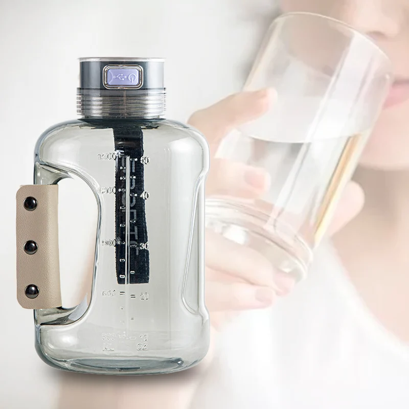 

Высокая емкость, не содержит BPA, изготовленная на заказ пластиковая бутылка для щелочной спортивной воды, насыщенная водородом