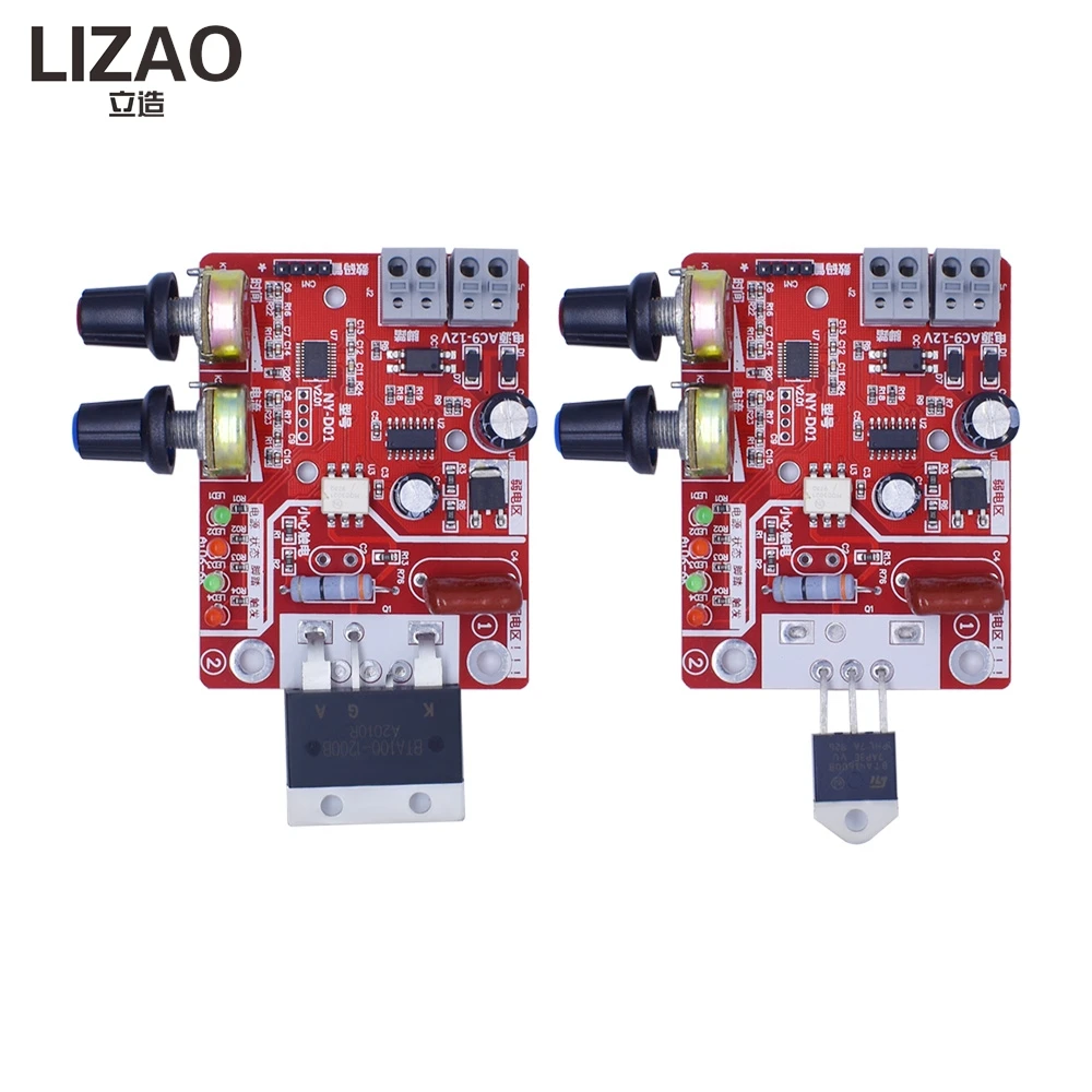 Module de contrôle de transformateur de soudeuse par points numérique LIZAO 40A 100A, réglable en temps et en courant