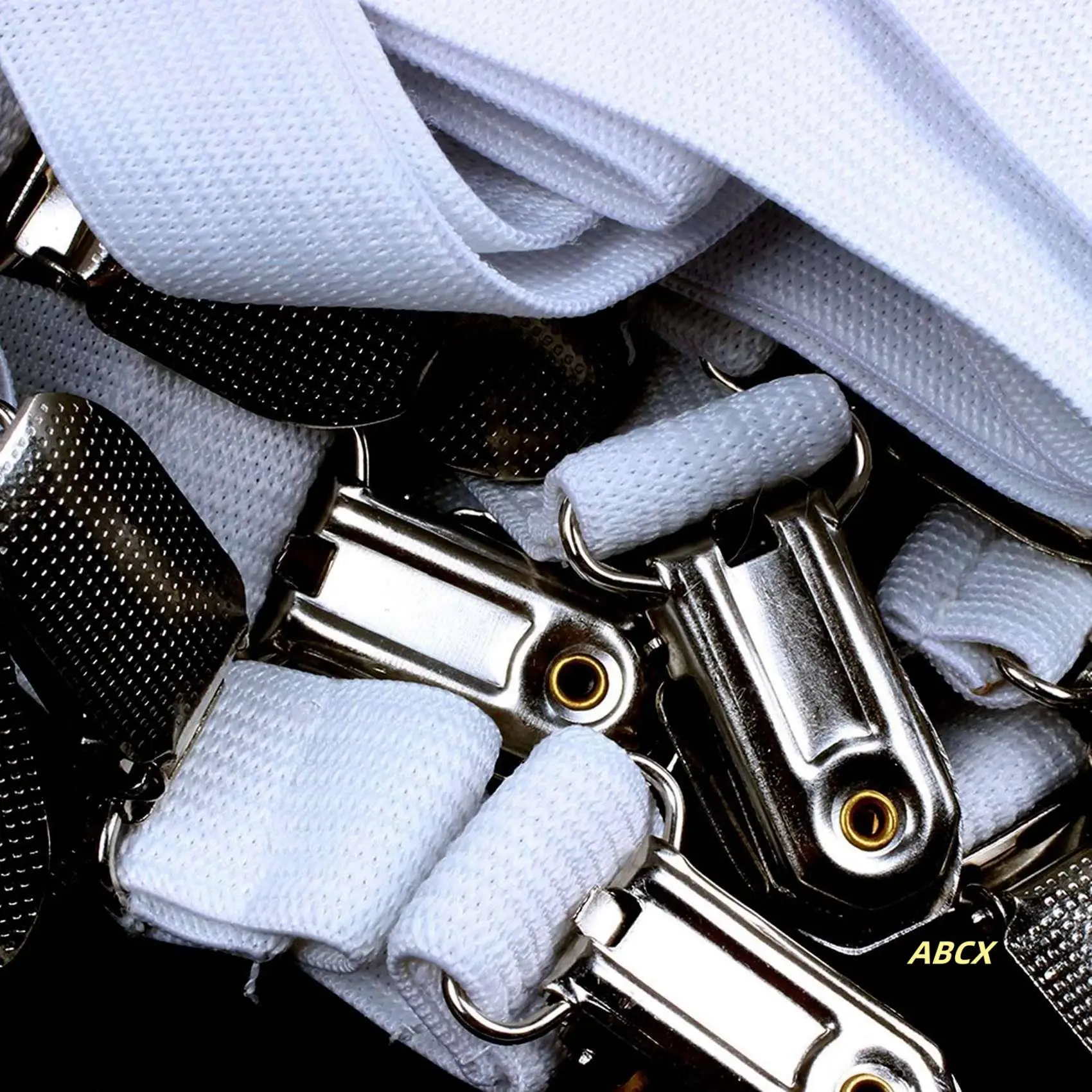 

4X Bed Sheet Clips Grippers Fasteners 3 Way 6 Sides Sheet Suspenders Elastic Sheet Holders Mattress Clips Straps