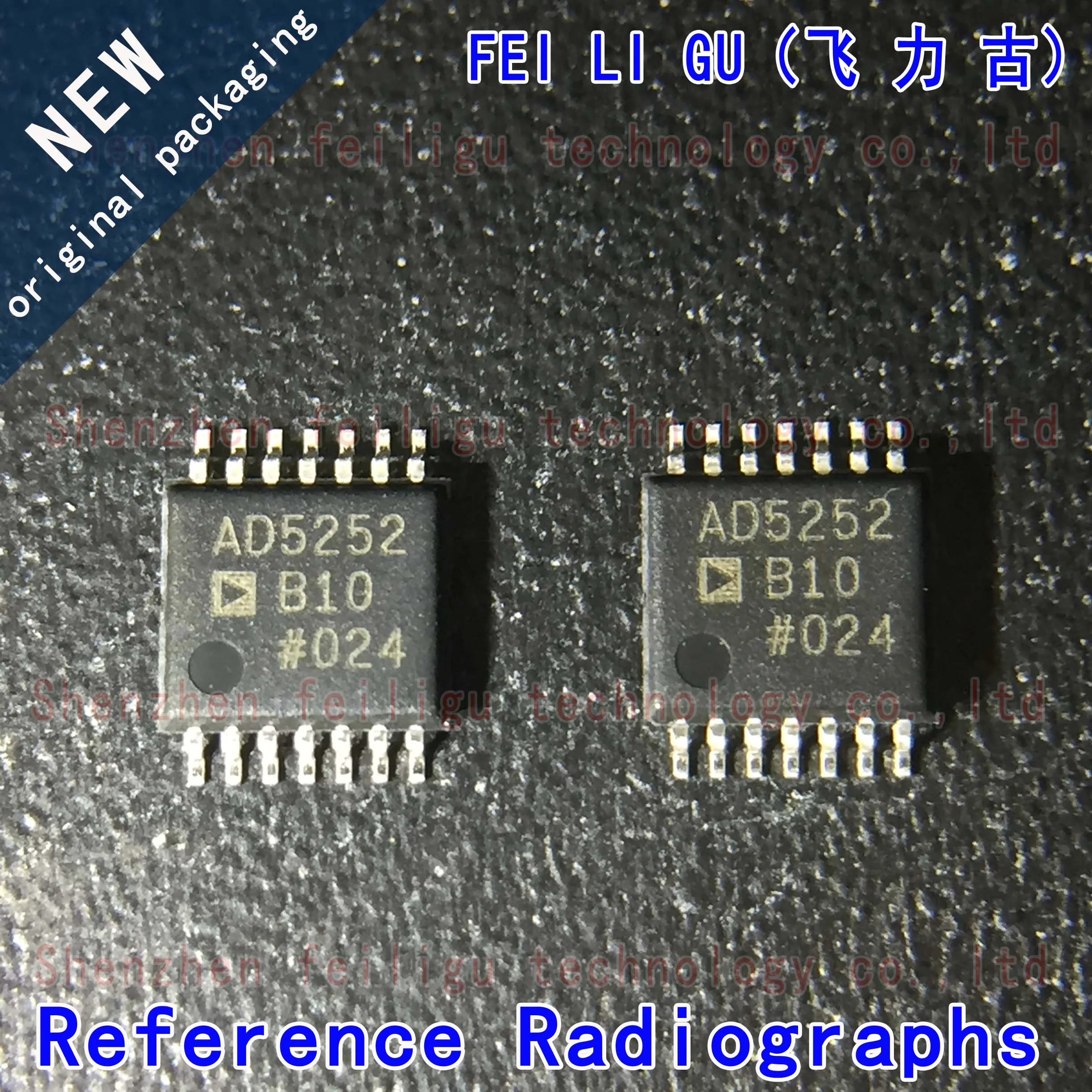 1/10/30 Uds 100% nuevo original AD5252BRU10 AD5252BRU10 AD5252B10 AD5252 paquete: Chip potenciómetro Digital TSSOP14 10kΩ