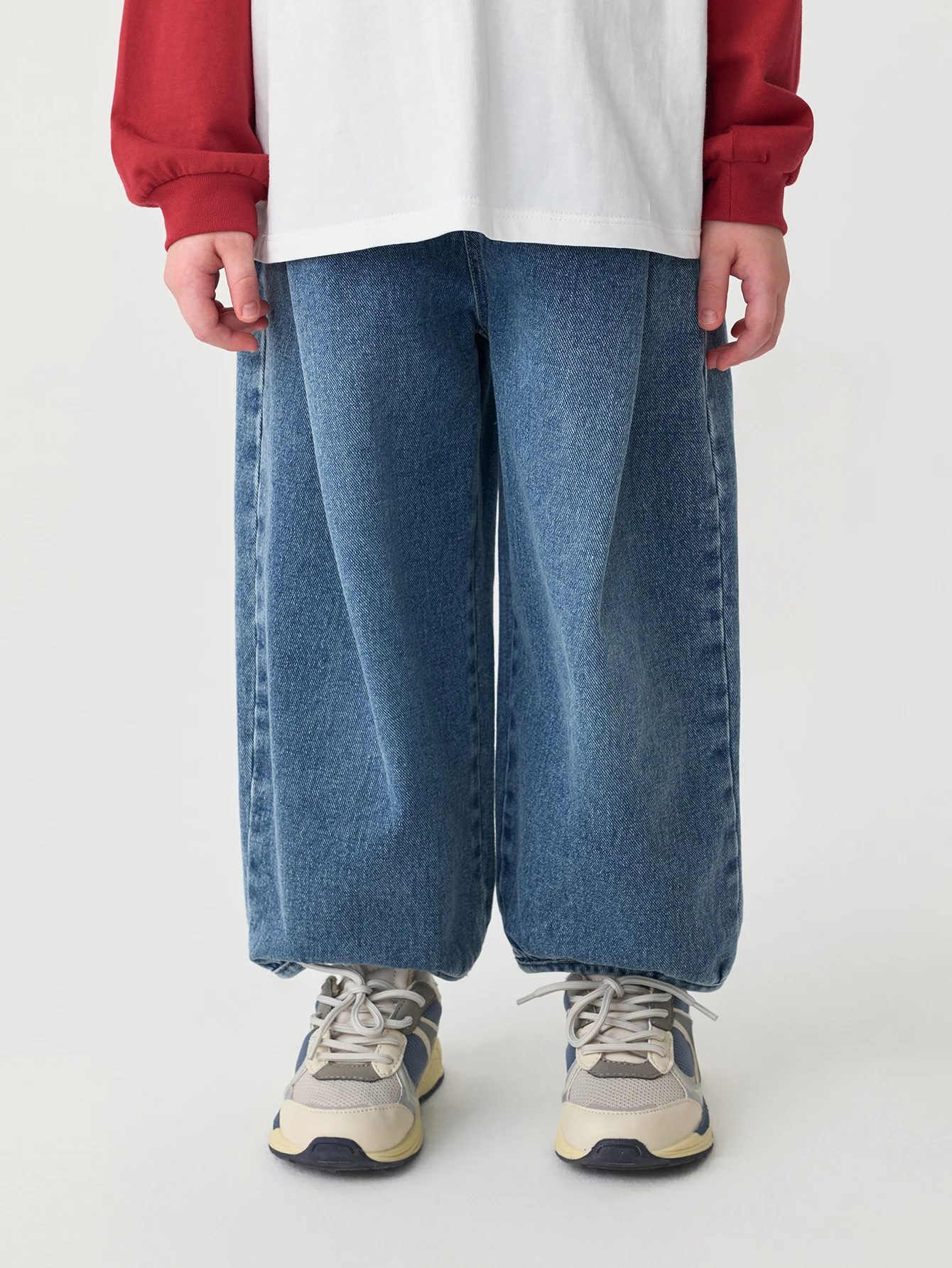 

MARC & JANIE Toddler Boy Stylish Shaped Denim Balloon Pants Jeans for Autumn 551310