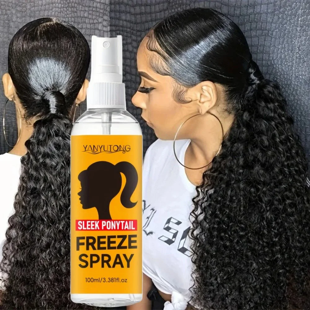 

Гладкий замораживающий спрей для хвоста — стойкая фиксация, контроль вьющихся волос и блеск — нелипкая формула для профессионального образа