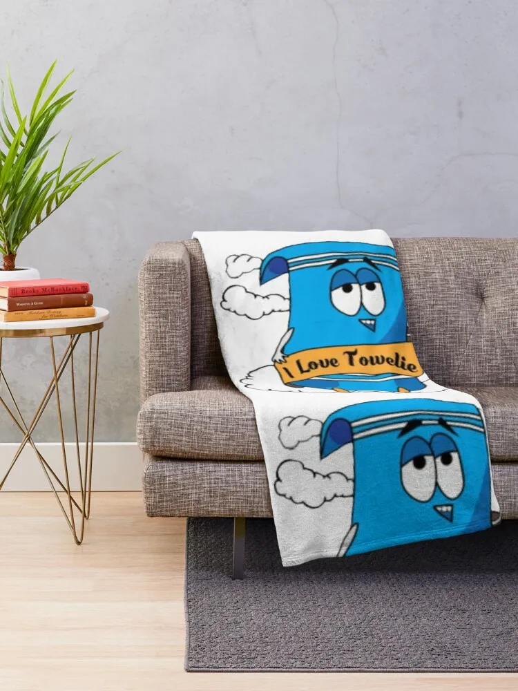 i love towelie Throw Blanket Bed covers For Decorative Sofa anime Furry Blankets