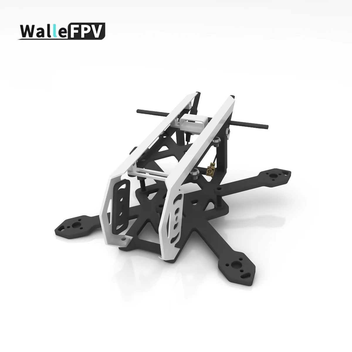 WalleFPV Eagle2 1.6inch Frame Kit 2.4G / 915MHz FPV Drone RC Quadcopter support O4 PRO / O3 Air Unit 1002 0802 Brushless Motor