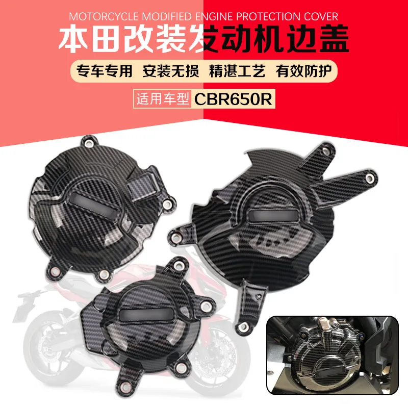 

Engine Stator Cover For HONDA CBR650R CBR 650R CB650R CB 650R 2021-2022 Motorcycle Engine Guard Protection Side Shield Protector