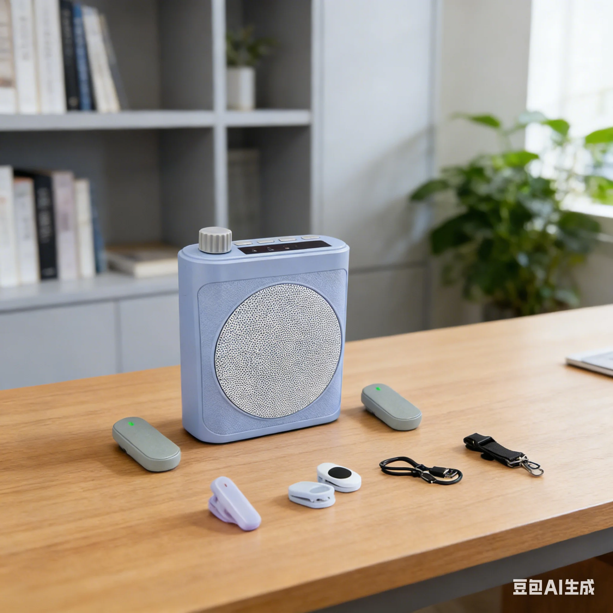 

Мини-беспроводной мегафон с петличным микрофоном Портативный беспроводной микрофон с микрофоном на клипсе для учителя и туристического руководства