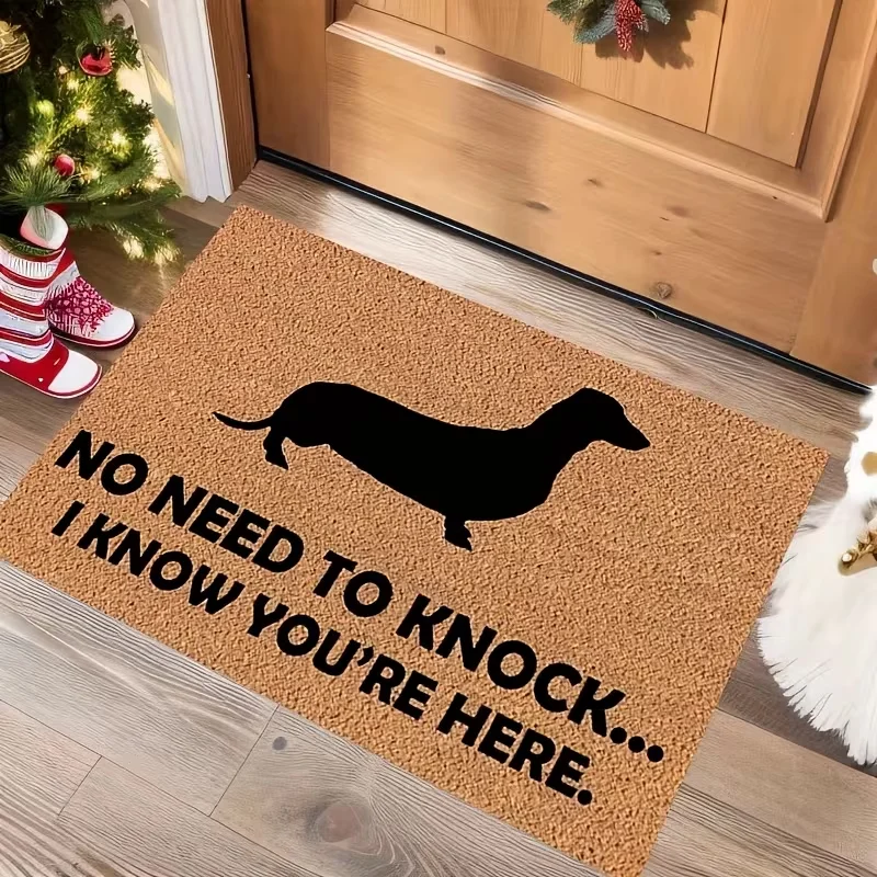 Dachshund Printed Kitchen Carpet Living Room Dining Room Laundry Floor Mat Bath Balcony Hallway Non-slip Door Mat