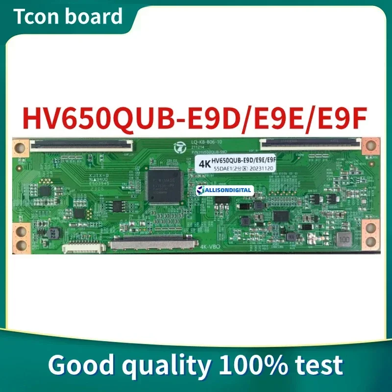 Nueva placa de TV Original HV650QUB-E9D/HV650QUB-E9E/HV650QUB-E9F 4K Logic Tcon en Stock