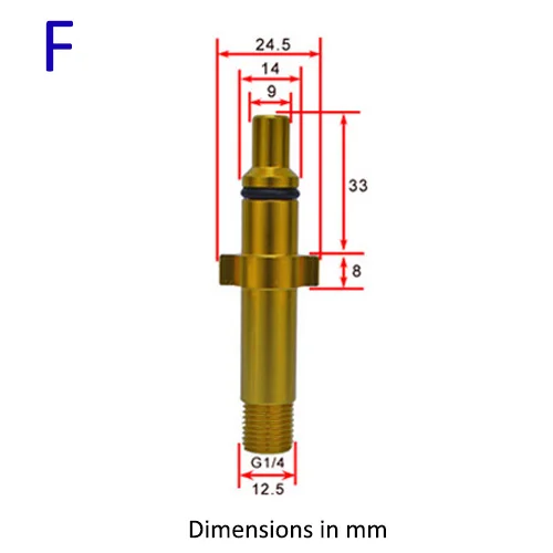 Metal Adapter Foam Nozzle Foam Generator Foam Gun High Pressure Washer Soap Foamer for Nilfisk Karcher Huter Elitech Lavor